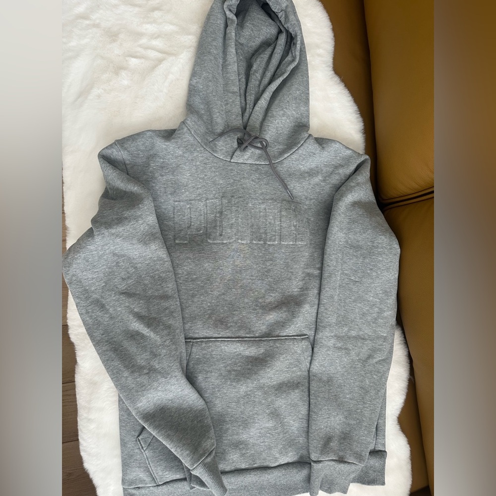 Puma Heather Gray Hoodie